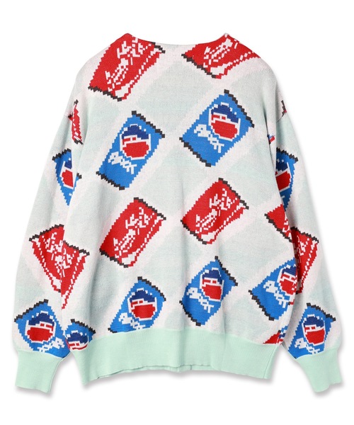 amok（アモク） カーディガン CAN ARGYLE KNIT CARDIGAN メンズ