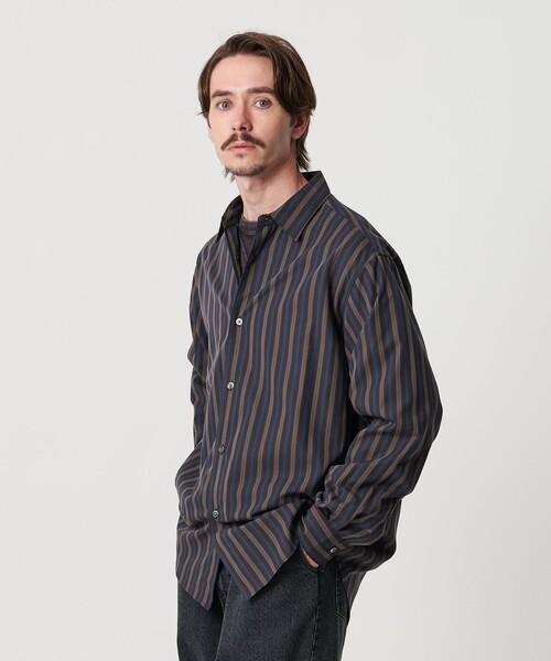BEAUTY&YOUTH UNITED ARROWS シャツ ネオ ピッチ ストライプ BEAUTY&YOUTH UNITED ARROWS シャツ ネオ ピッチ ストライプ