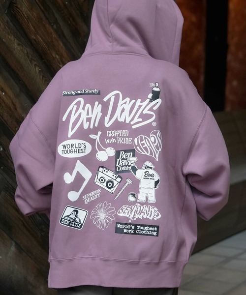 BEN DAVIS（ベンデイビス） パーカー 「BEN DAVIS/ベンデイビス
