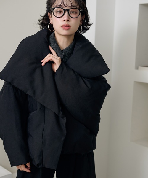 美品 ラルフローレン スタンドカラー キルティング ショートダウン