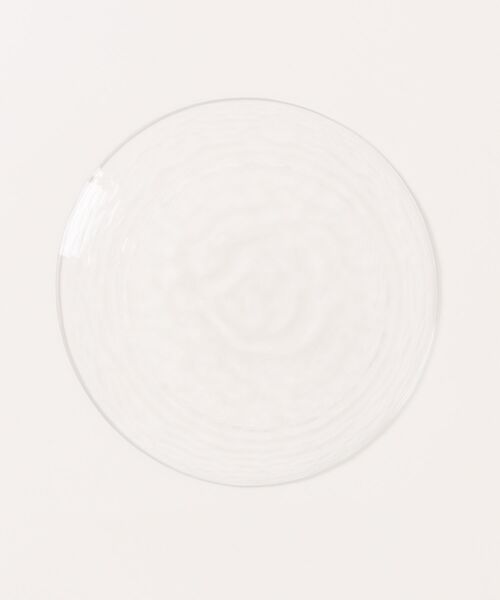 kuros'（クロス） 食器 ガラス プレート クリア 24cm : ZOZOTOWN Yahoo