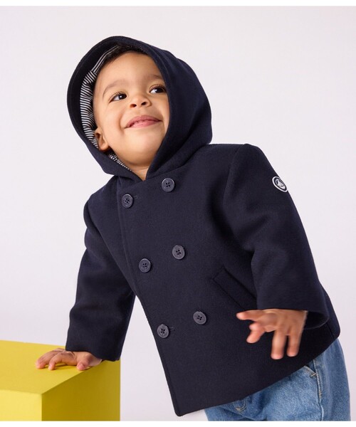 PETIT BATEAU（プチバトー） ダウン アウター Pコート キッズ 子供服