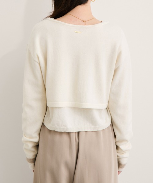 ドゥーズィエムクラス＊カシミアニットアンサンブル Cashmere ベーシック ニット（ニット／セーター）｜Deuxieme Classe