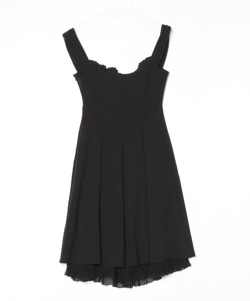 「SPORTMAX」 レースノースリーブワンピース 38 ブラック レディース_画像2