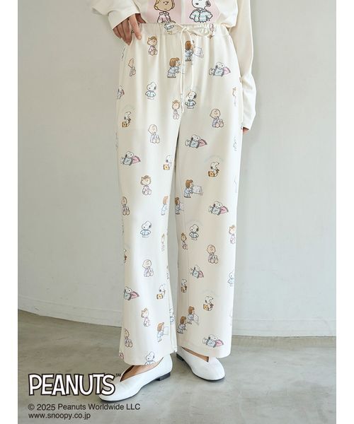 gelato pique（ジェラートピケ） パジャマ ルームウェア 「PEANUTS