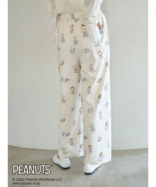 gelato pique（ジェラートピケ） パジャマ ルームウェア 「PEANUTS