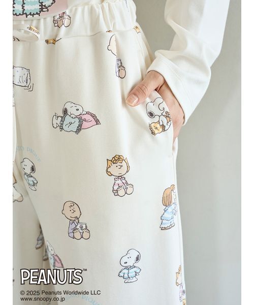 gelato pique（ジェラートピケ） パジャマ ルームウェア 「PEANUTS
