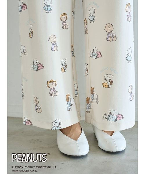 gelato pique（ジェラートピケ） パジャマ ルームウェア 「PEANUTS