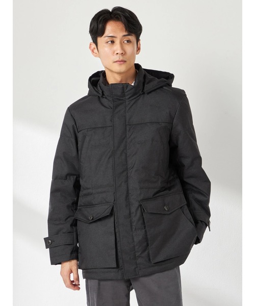 McGREGOR（マックレガー） ダウンジャケット ダウン ウール調ミドル丈