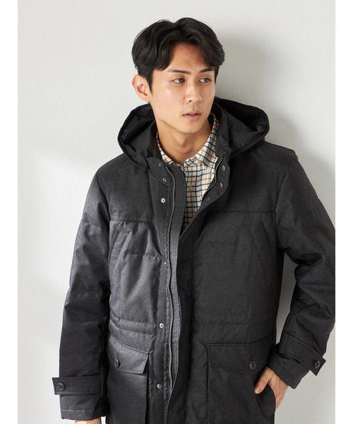 McGREGOR（マックレガー） ダウンジャケット ダウン ウール調ミドル丈