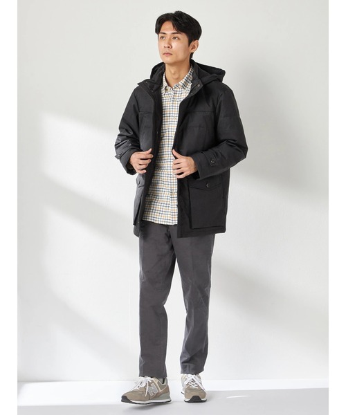 McGREGOR（マックレガー） ダウンジャケット ダウン ウール調ミドル丈