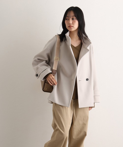 PourVous（プールヴー） コート アウター フェイクウールジャケット