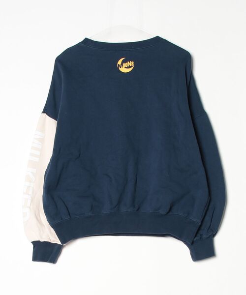 「MILKFED.」 スウェットカットソー ONE SIZE ネイビー レディース_画像2
