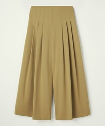 LOISIR ワイドパンツ パンツ ウール混ギャバワイドパンツ レディース