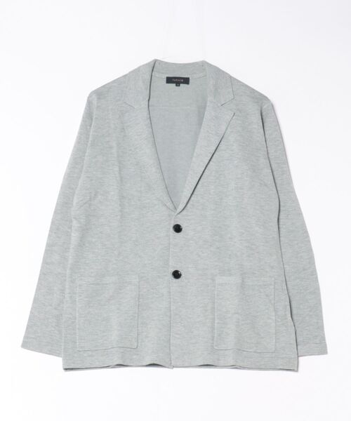 TAKA-Q（タカキュー） ジャケット テーラードジャケット 「綿混ニット