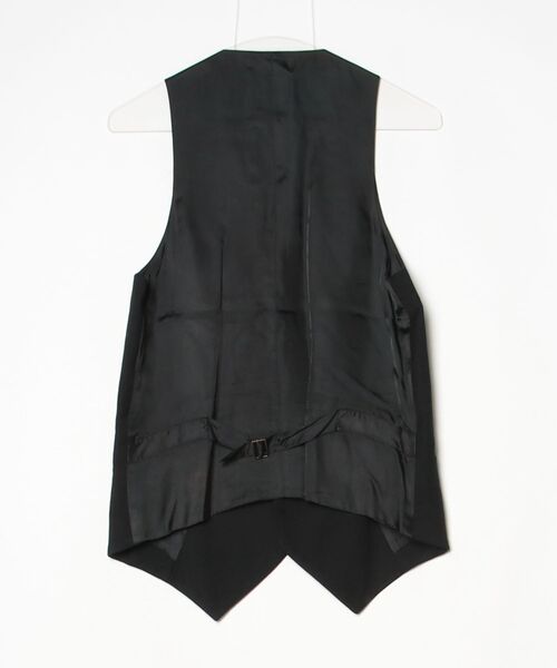 「CoSTUME NATIONAL HOMME」 ジレ 48 ブラック メンズ_画像2