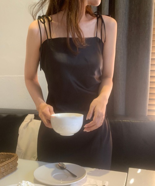「FREE STYLISTS」 「limi」キャミソールワンピース M ブラック レディース_画像5