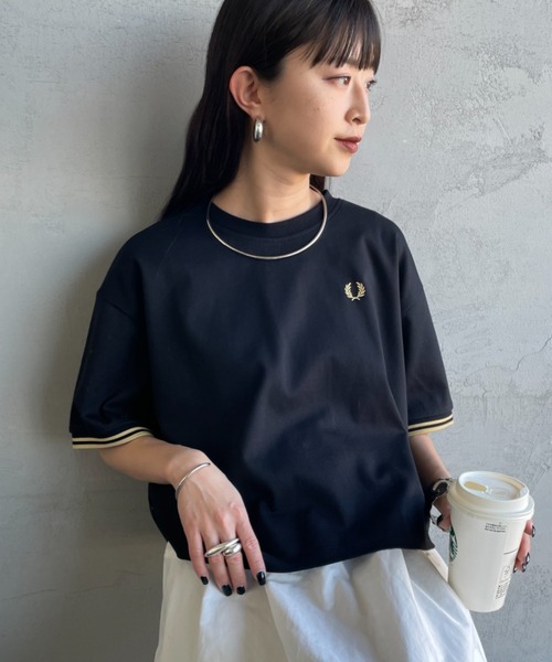 FRED PERRY（フレッドペリー） tシャツ 別注 ツインティップライン