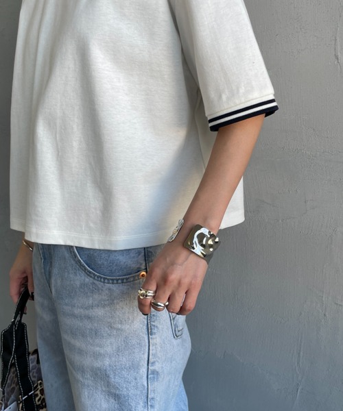 [FRED PERRY/フレッドペリー] ツインティップライン ロゴ刺繍Tシャツ FRED PERRY（フレッドペリー） tシャツ 別注 ツインティップライン