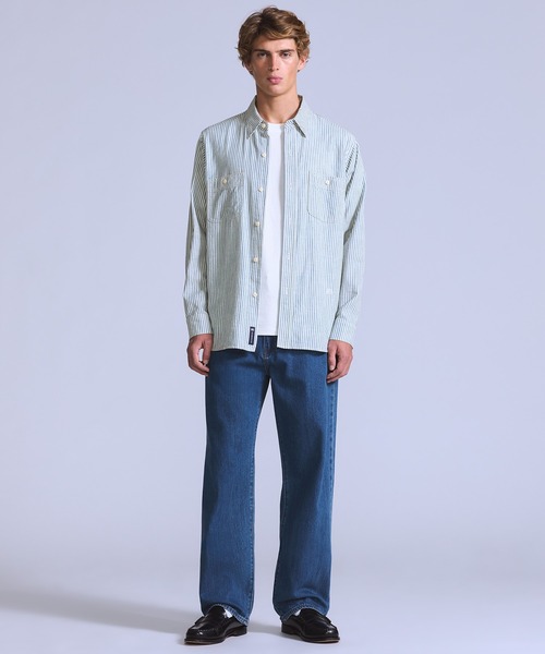 ワイドパンツ ジーンズ Levi's/リーバイス BLUETAB(TM) MARKER LOOSE ジーンズ ミディアムインディゴ メンズの画像
