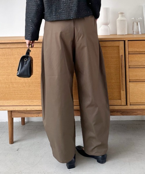 「Eclat one」 チノパンツ L ベージュ レディース_画像7