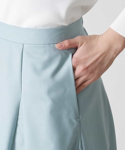 「OFUON le MK」 スカート 36 ベージュ レディース_画像6