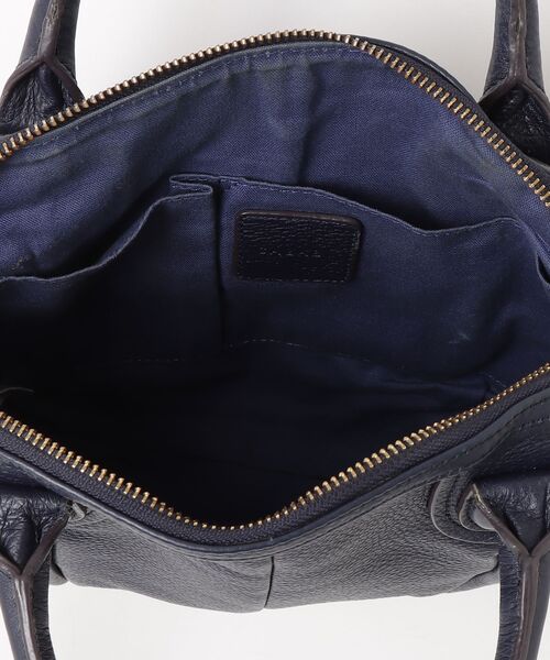 【新品未使用】SAZABY サザビー　水牛　2wayバッグ SAZABY（サザビー） 2WAYバッグ - ネイビー レディース : ZOZOTOWN