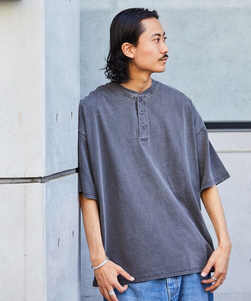 「FREAK'S STORE」 半袖Tシャツ MEDIUM ブラック メンズ_画像9
