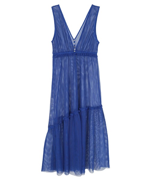 「miette」 サロペットスカート FREE ブルー レディース_画像3