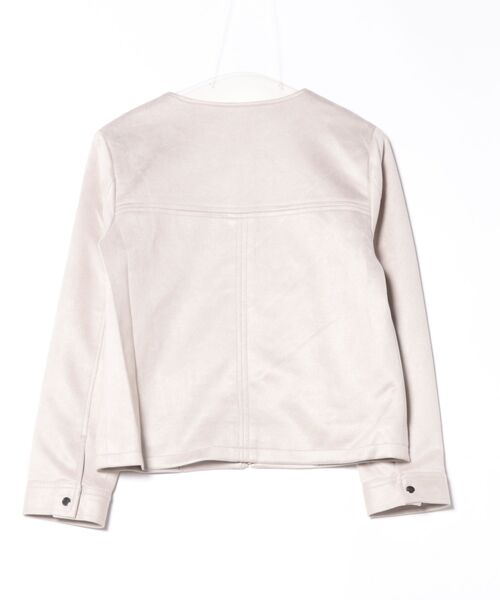 「Honeys」 ブルゾン M グレイッシュベージュ レディース_画像2