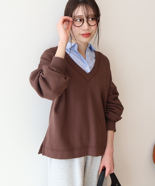 AMERICAN HOLIC（アメリカンホリック） トレーナー スウェット Vネック