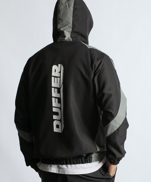 【美品】ダファーオブセントジョージ バッファローレザー ライダースジャケットXL The DUFFER of ST.GEORGE（ザダファーオブセントジョージ） ナイロン
