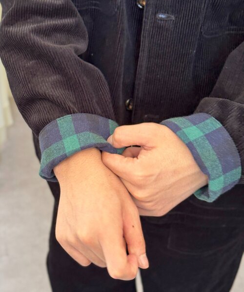 「CPCM」 コーデュロイジャケット MEDIUM ブラウン メンズ_画像9