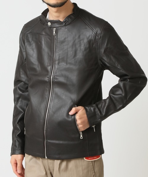 ARCADE（アーケード） 革ジャン ライダース シングルライダース PU