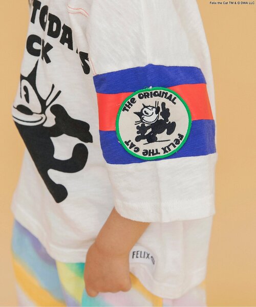 BREEZE（ブリーズ） tシャツ 「フィリックス・ザ・キャット」ワッペン