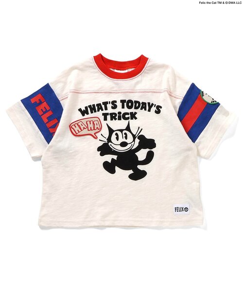 BREEZE（ブリーズ） tシャツ 「フィリックス・ザ・キャット」ワッペン