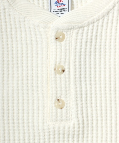 「JEMORGAN」 長袖Tシャツ L オートミール メンズ_画像9