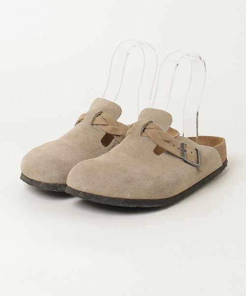 BIRKENSTOCK サンダル スエード ベージュ 40 BIRKENSTOCK（ビルケンシュトック） フラットサンダル 40 ベージュ