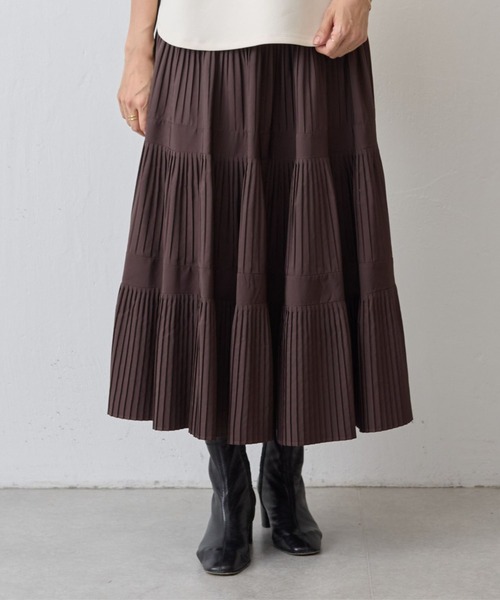 BEARDSLEY（ビアズリー） フレアスカート FREE ベージュ レディース