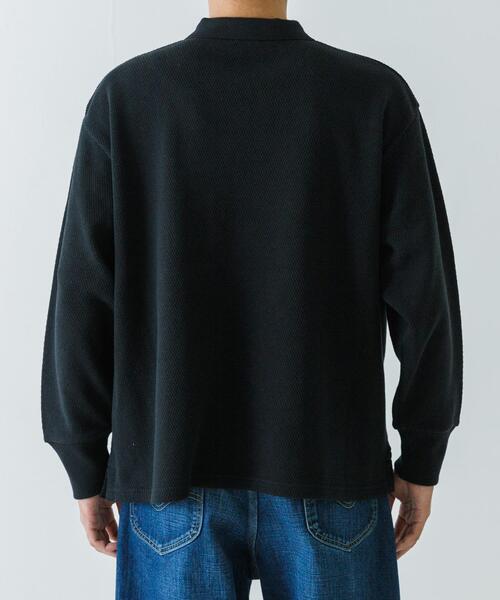 「crepuscule」 長袖Tシャツ 1 ブラック メンズ_画像4
