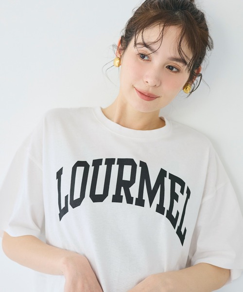 coca（コカ） tシャツ 「WEB限定セール」テールカットカレッジビッグT
