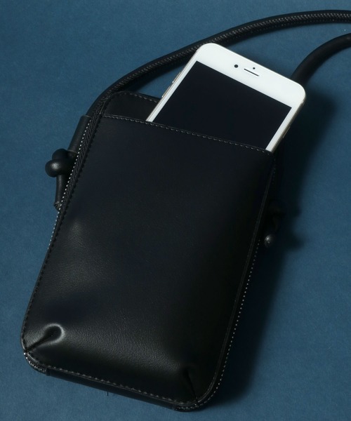 「ANPAS」 モバイルケース・カバー FREE ブラック メンズ_画像5