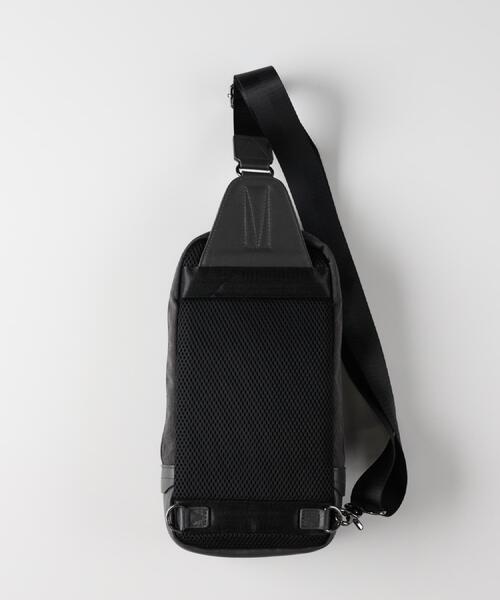 backnumber ショルダーバッグ ブラック 付け替えストラップ付き BACK NUMBER ショルダーバッグ BACK NUMBER(バックナンバー)「メンズ