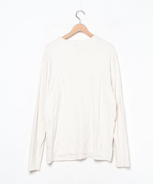 「ATTACHMENT」 長袖Tシャツ 3 オフホワイト メンズの画像