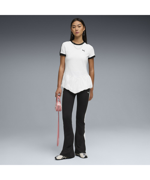 PUMA（プーマ） レギンス スパッツ ウィメンズ T7 フレアード ポッパー