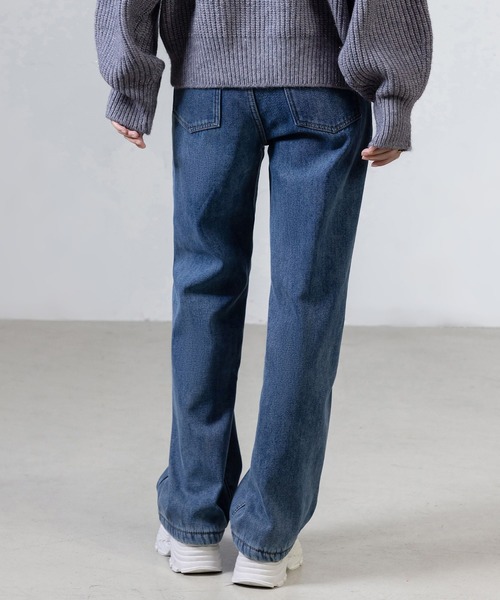 「DAY CLOSET」 デニムパンツ L ブルー レディース_画像4