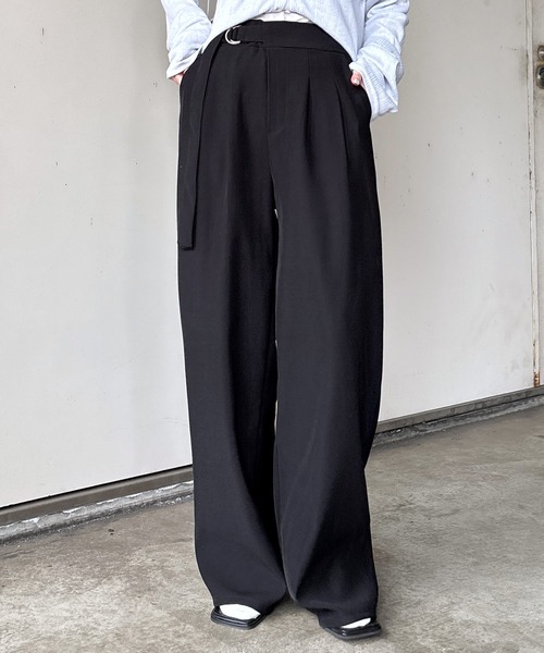 I-SOOK（アイスー） スラックス パンツ レディース : ZOZOTOWN Yahoo