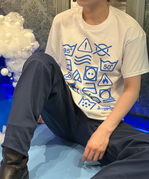 MILKBOY（ミルクボーイ） tシャツ LAUNDRY MARK Tシャツ メンズ