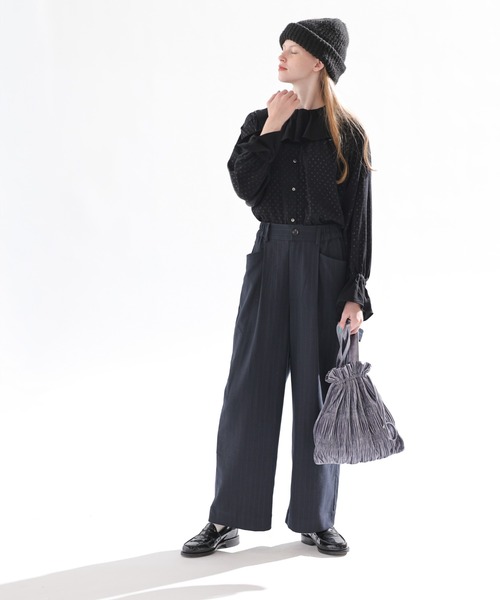 「Kelen」 長袖ブラウス S ベージュ レディース_画像6