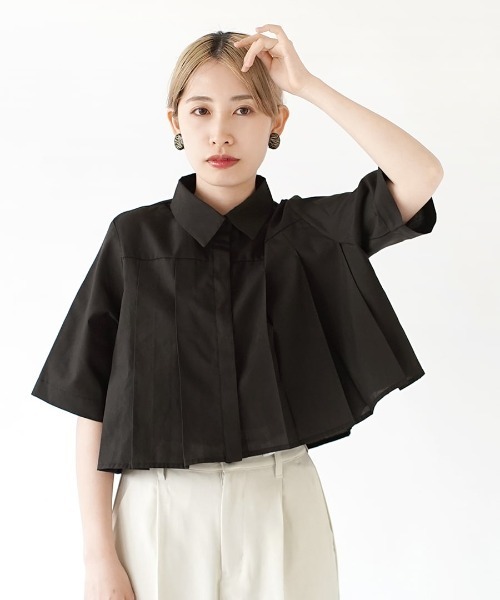 「e-zakkamania stores」 半袖シャツ M ホワイト レディース_画像2